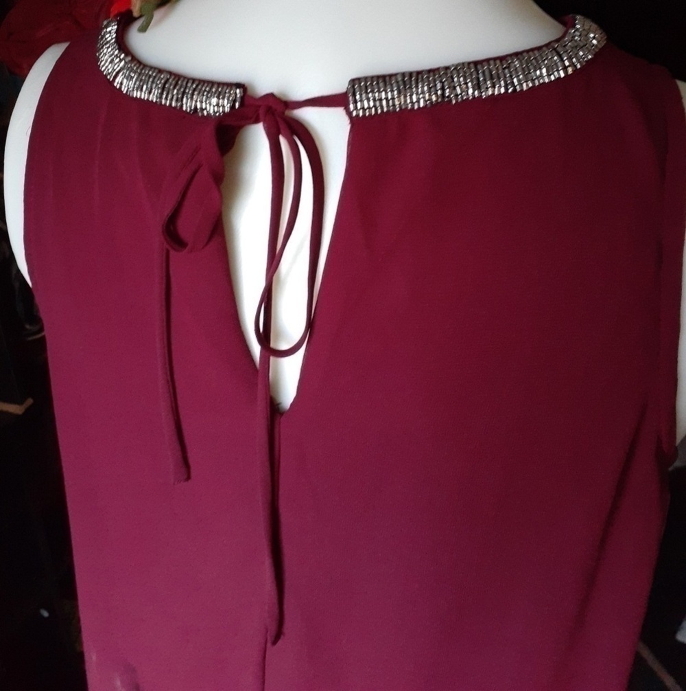 Alfani bead clasic top. - Picture 7 of 8